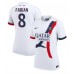 Paris Saint-Germain Fabian Ruiz #8 Borte Drakt Dame 2024-25 Kortermet